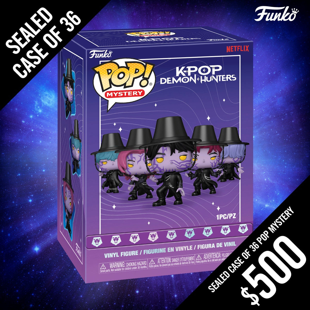 Pre-Order: Funko Pop! Mystery: K-POP Demon Hunters (Sealed Case of 36)