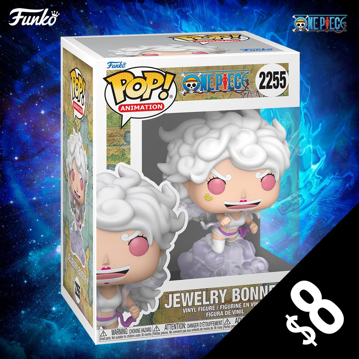 Pre-Order: One Piece S13: Jewelry Bonney #2255 (Common Only)
