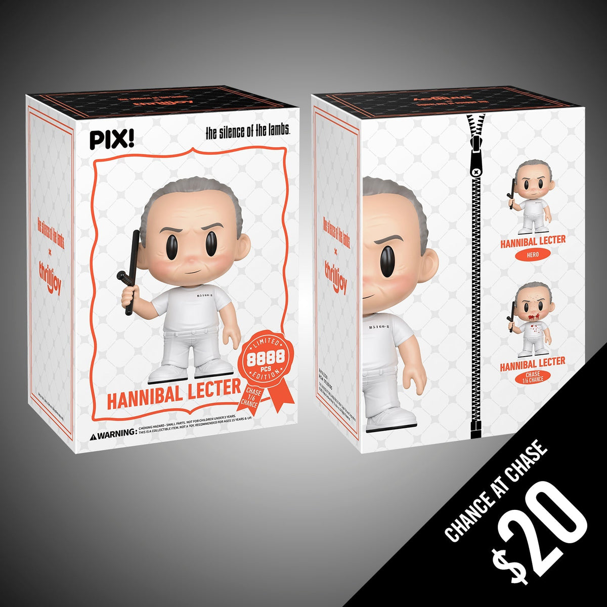 Thrilljoy PIX: Silence Of The Lambs: Hannibal Lecter (LE8888)