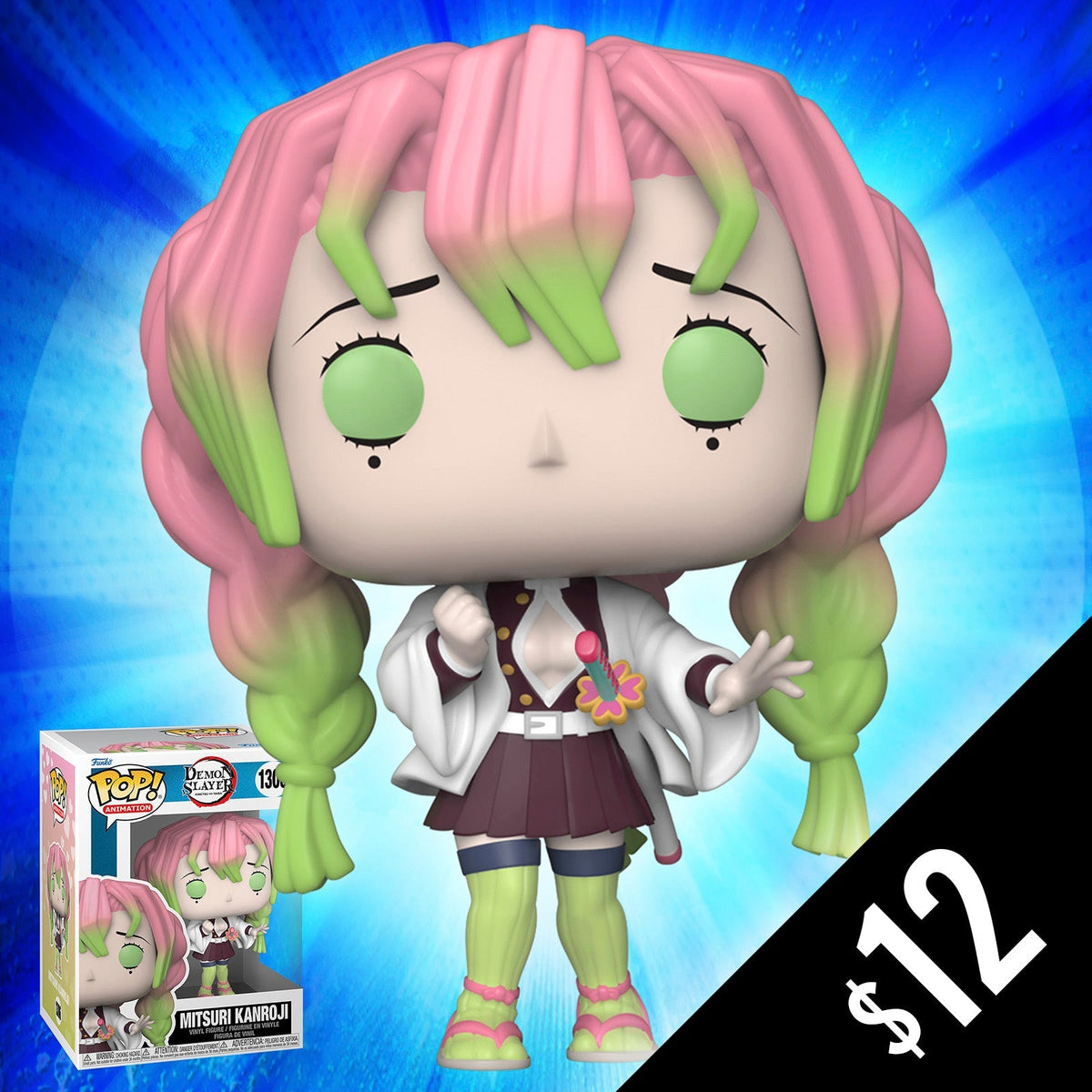 Pre-Order: Funko Pop! Demon Slayer: Mitsuri Kanroji #1306
