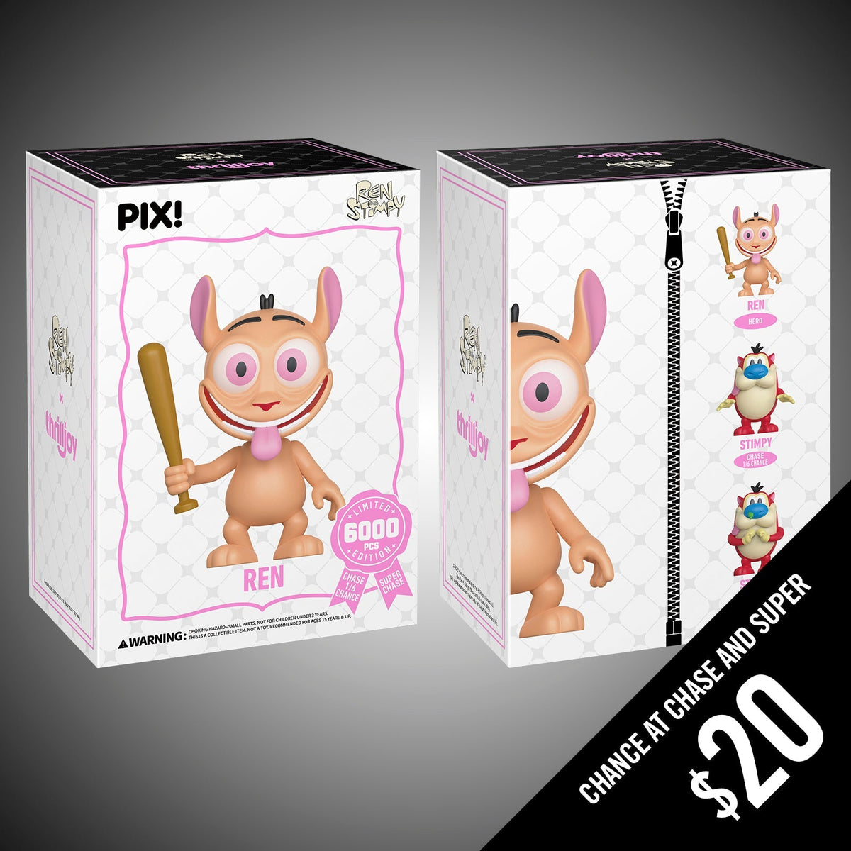 Thrilljoy PIX: Ren and Stimpy: Ren (LE6000)