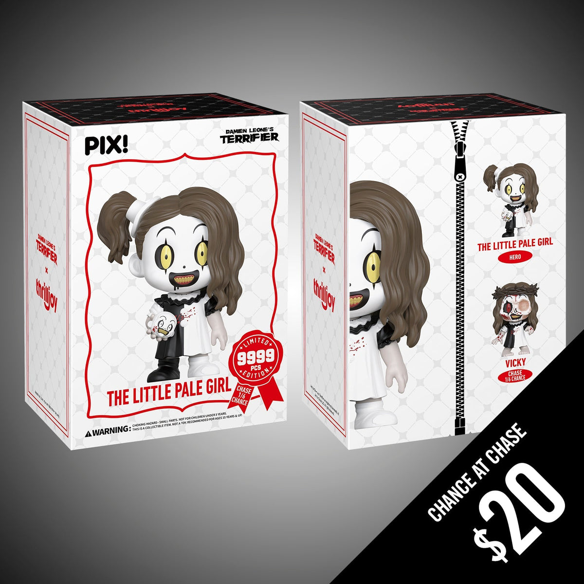Thrilljoy PIX: Terrifier: The Little Pale Girl (LE9999)