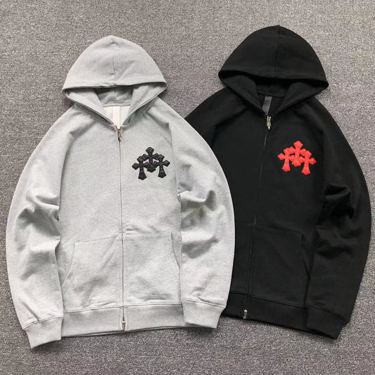 Chrome Hearts Zip Hoodie