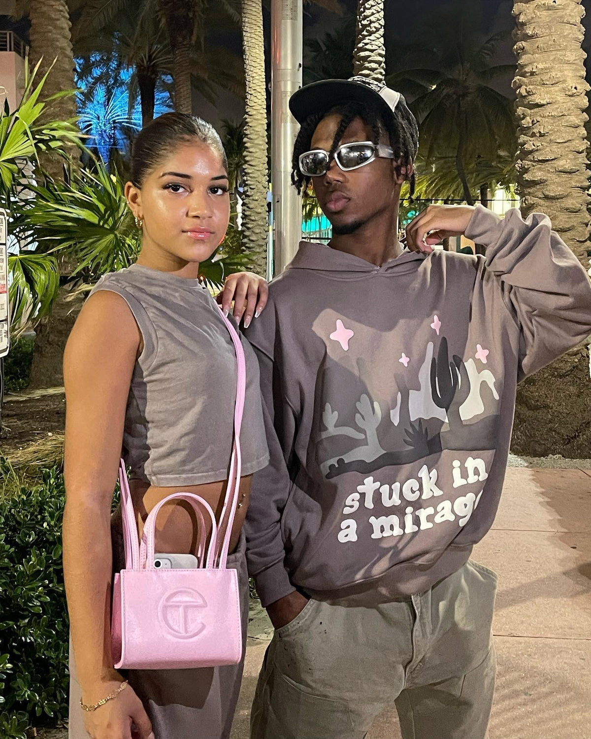 Broken P Skin Pink Cactus Hoodie