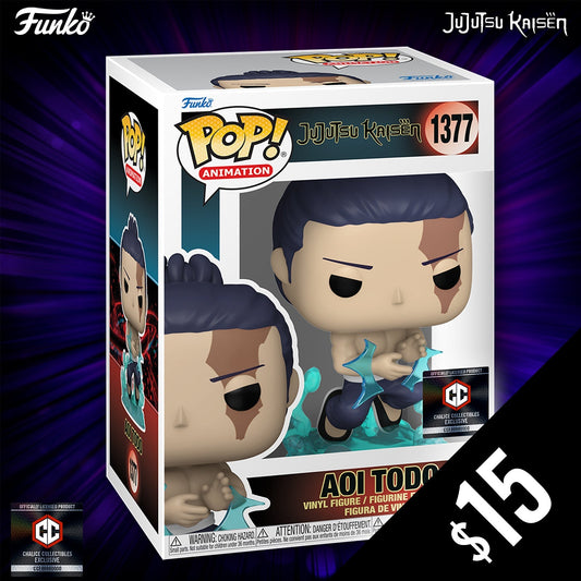 Funko Pop! Chalice Exclusive: Jujutsu Kaise: Aoi Todo #1377 (Non-Chase)