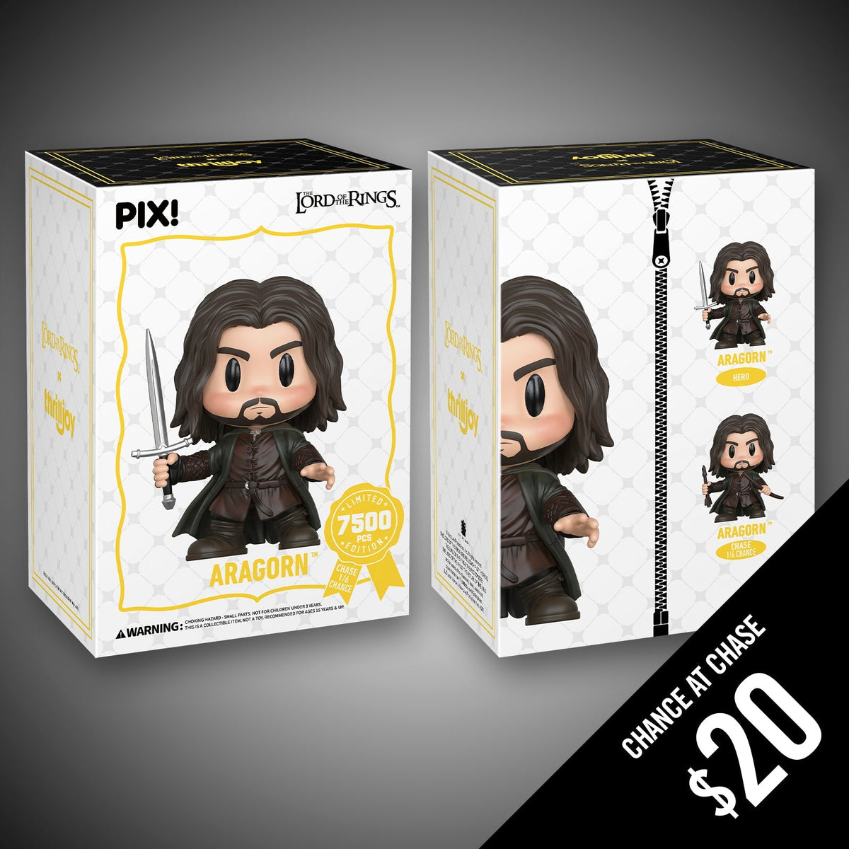Thrilljoy PIX: The Lord Of The Rings: Aragorn (LE7500)