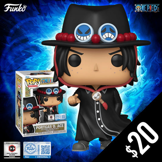 Pre-Order: Funko Pop! Chalice Exclusive: One Piece S12: Portgas D. Ace  #2130 (PR)