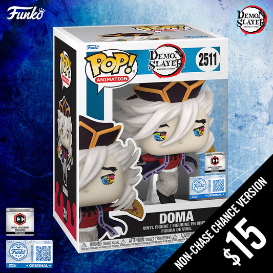 Pre-Order: Funko Pop! Demon Slayer Movie: Doma #2511 (Non-Chase) (PR)