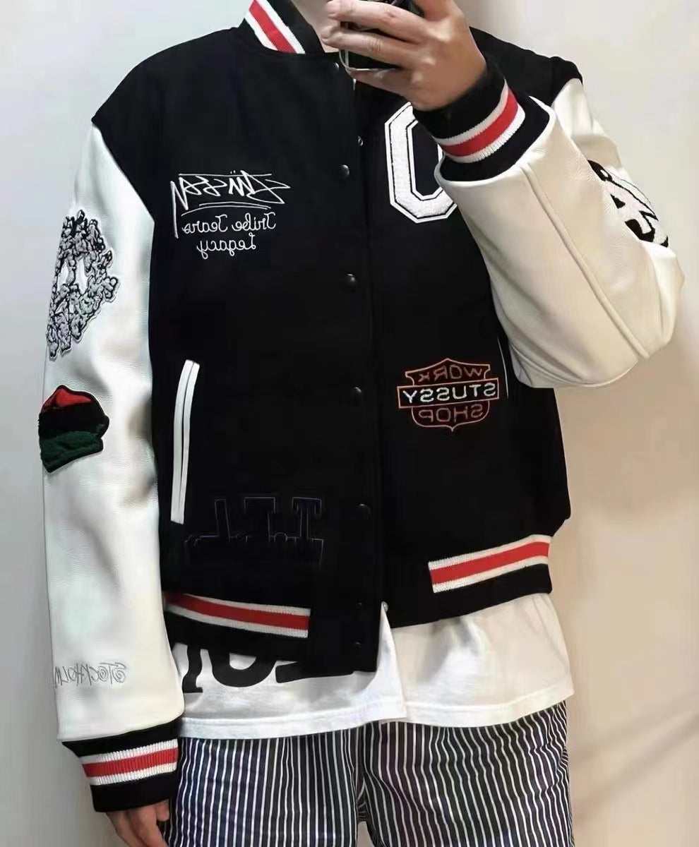 Denim Tears x Stussy x Our Legacy Varsity Jacket