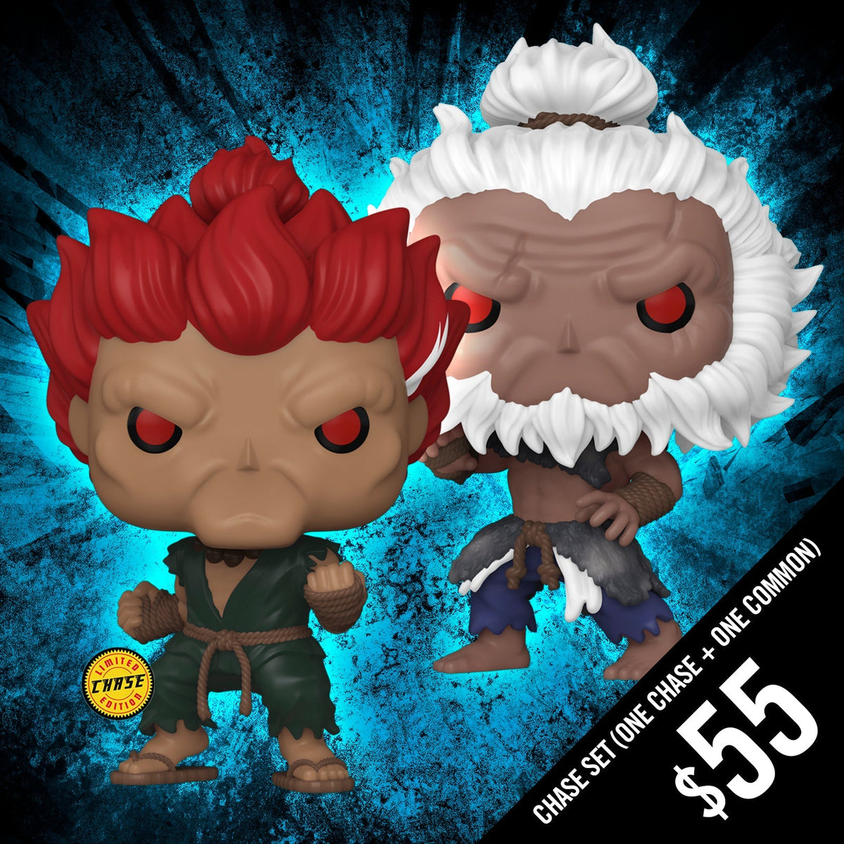 Pre-Order: Funko Pop! Street Fighter S3: Akuma #1261 (Chase + Common)