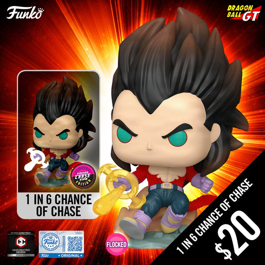 Funko Pop! Chalice Exclusive: DBGT S2: SS4 Vegeta #2078 (1 in 6 chance of Chase)