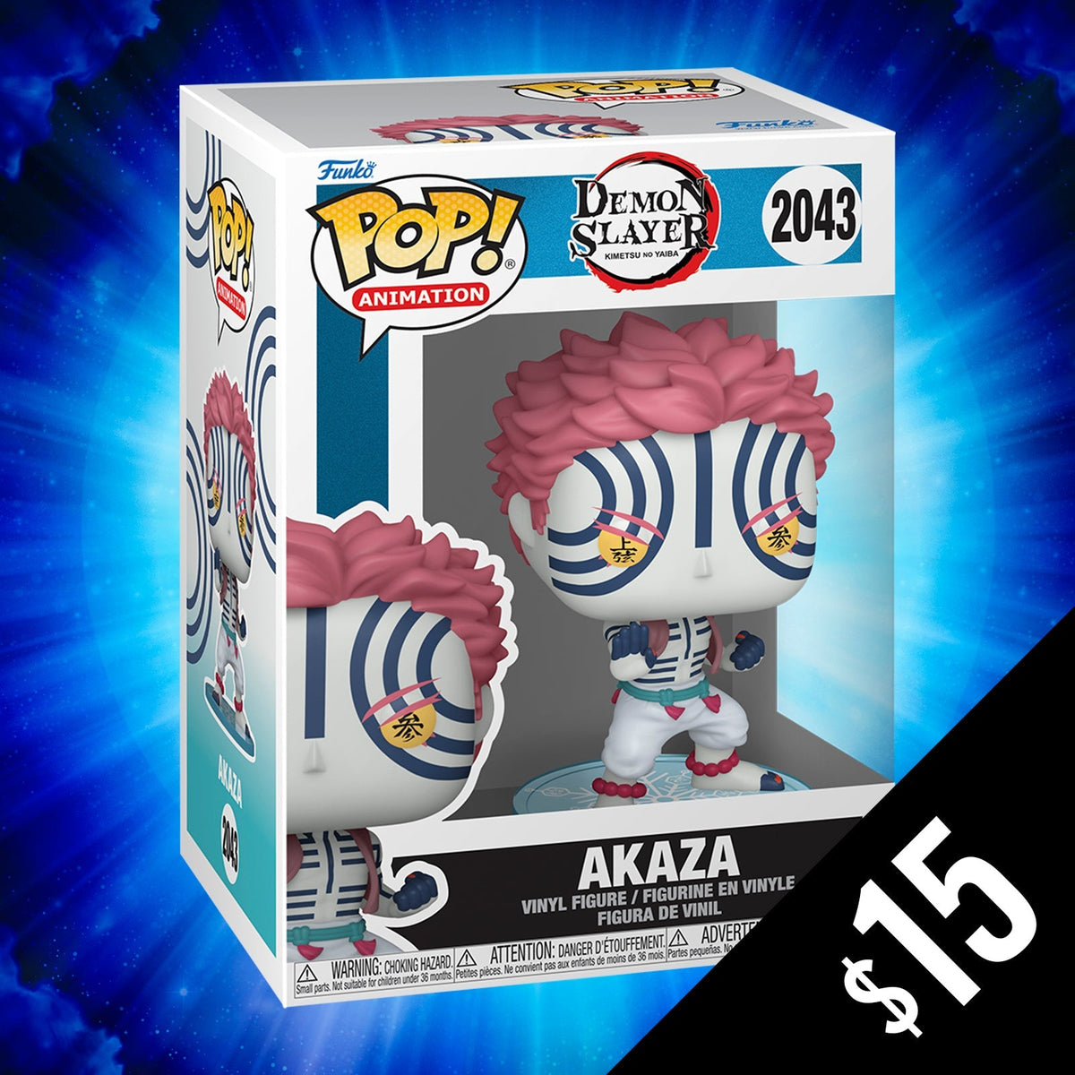 Pre-Order: Funko Pop!  Demon Slayer S8: Akaza #2043