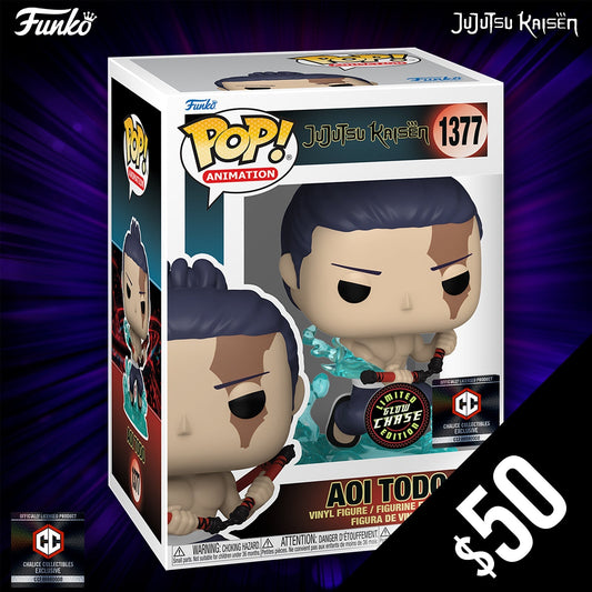 Funko Pop! Chalice Exclusive: Jujutsu Kaise: Aoi Todo #1377 (CHASE)