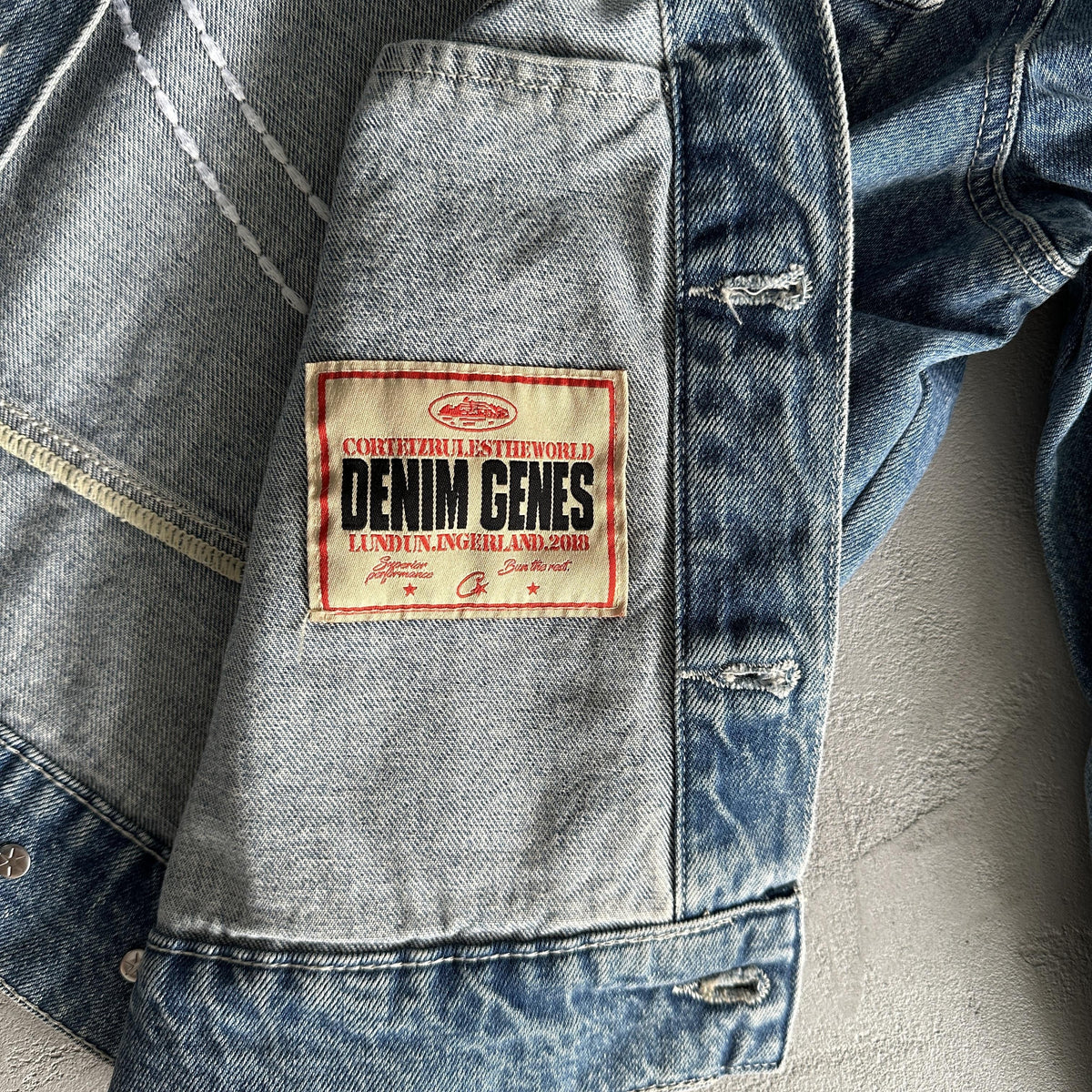 Corteiz Denim Jeans Jacket