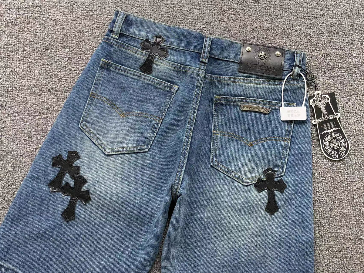 Chrome Hearts Jeans Shorts