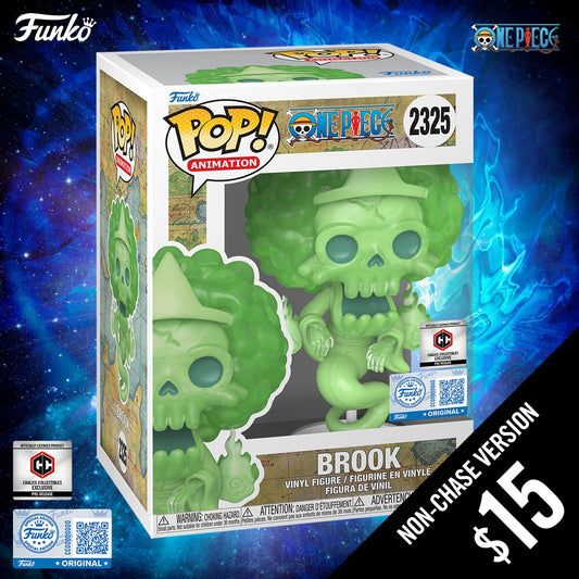 Pre-Order: Funko Pop! One Piece S14: Brook (Ghost) #2325 (Non-Chase) (PR)