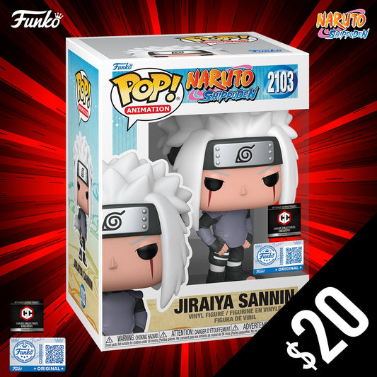 Funko Pop! Chalice Exclusive: Naruto Shippuden S15: Jiraiya Sannin #2013