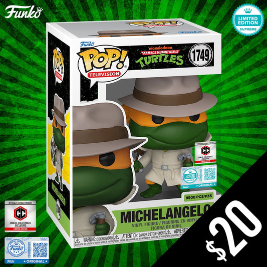 Funko Pop! Chalice Exclusive:TMNT: Michelangelo #1749 (LE9500)