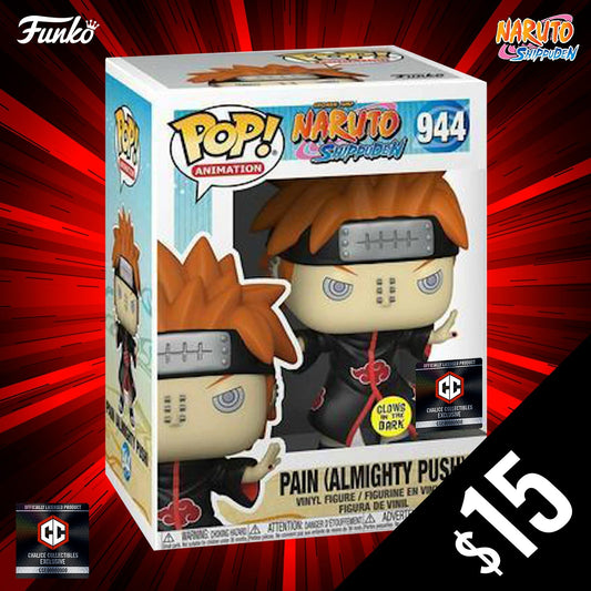 Funko Pop! Chalice Collectibles Exclusive: Naruto - Pain (Almighty Push) (GITD) #944