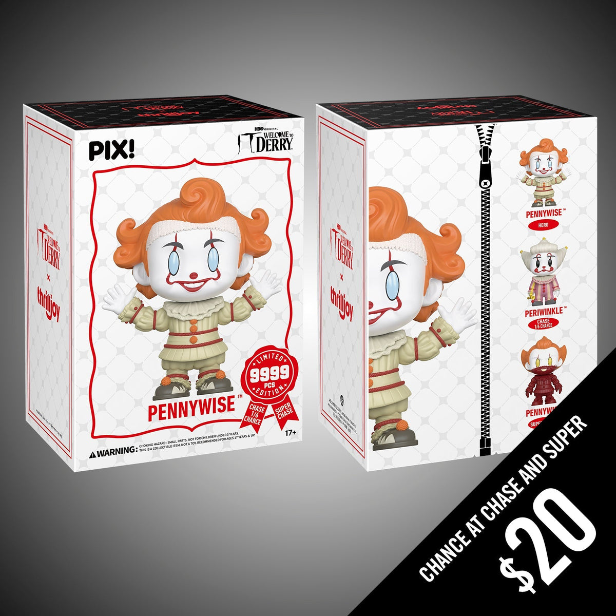Thrilljoy PIX: Welcome to Derry: Pennywise (LE9999)