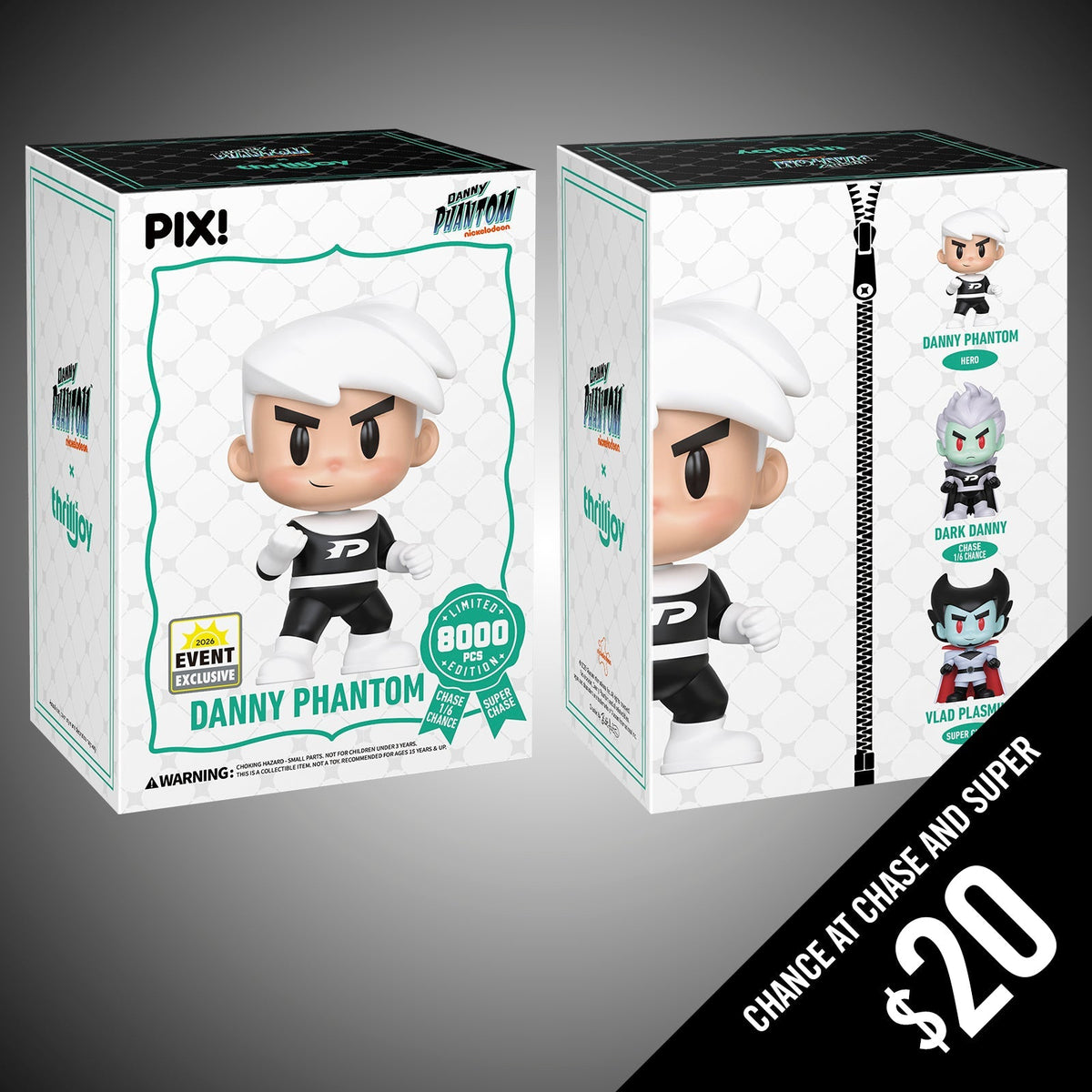 Thrilljoy PIX: Danny Phantom: Danny Phantom (LE8000) 2026 Event Exclusive)