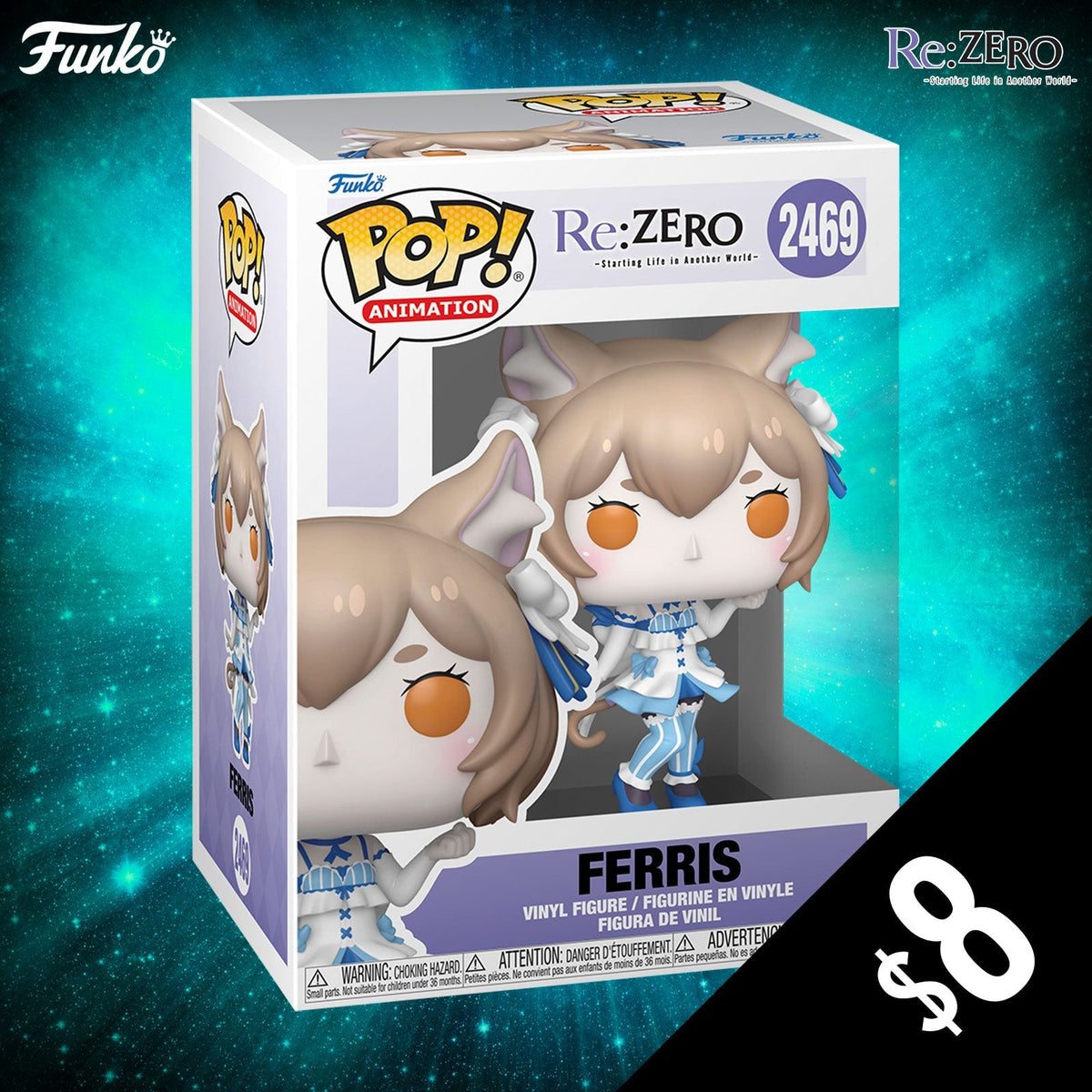 Pre-Order: Funko Pop! Re: Zero S2: Ferris #2469 (Common)