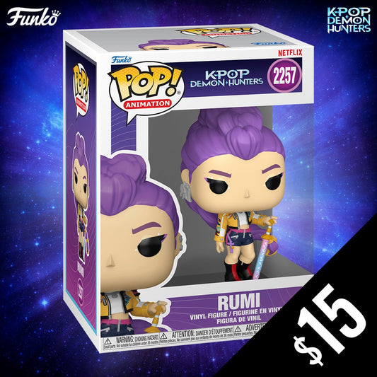 Pre-Order: Funko Pop! KPop Demon Hunter: Rumi