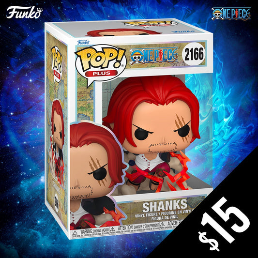 Pre-Order: Funko Pop! One Piece S13: Shanks #2166