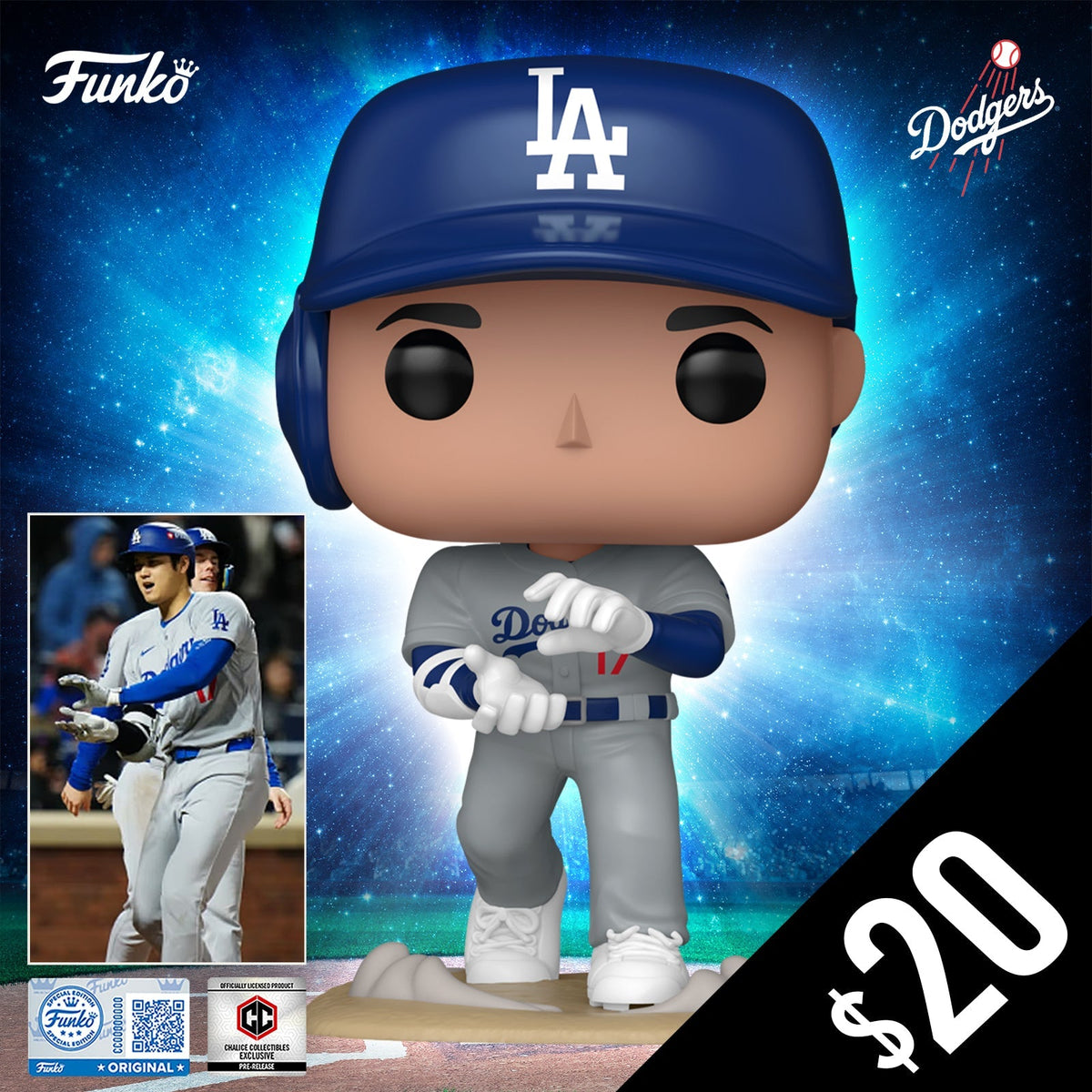 Pre-Order: Funko Pop! Chalice Exclusive: Shohei Ohtani #126 (Kamehameha Celebration) (PR)