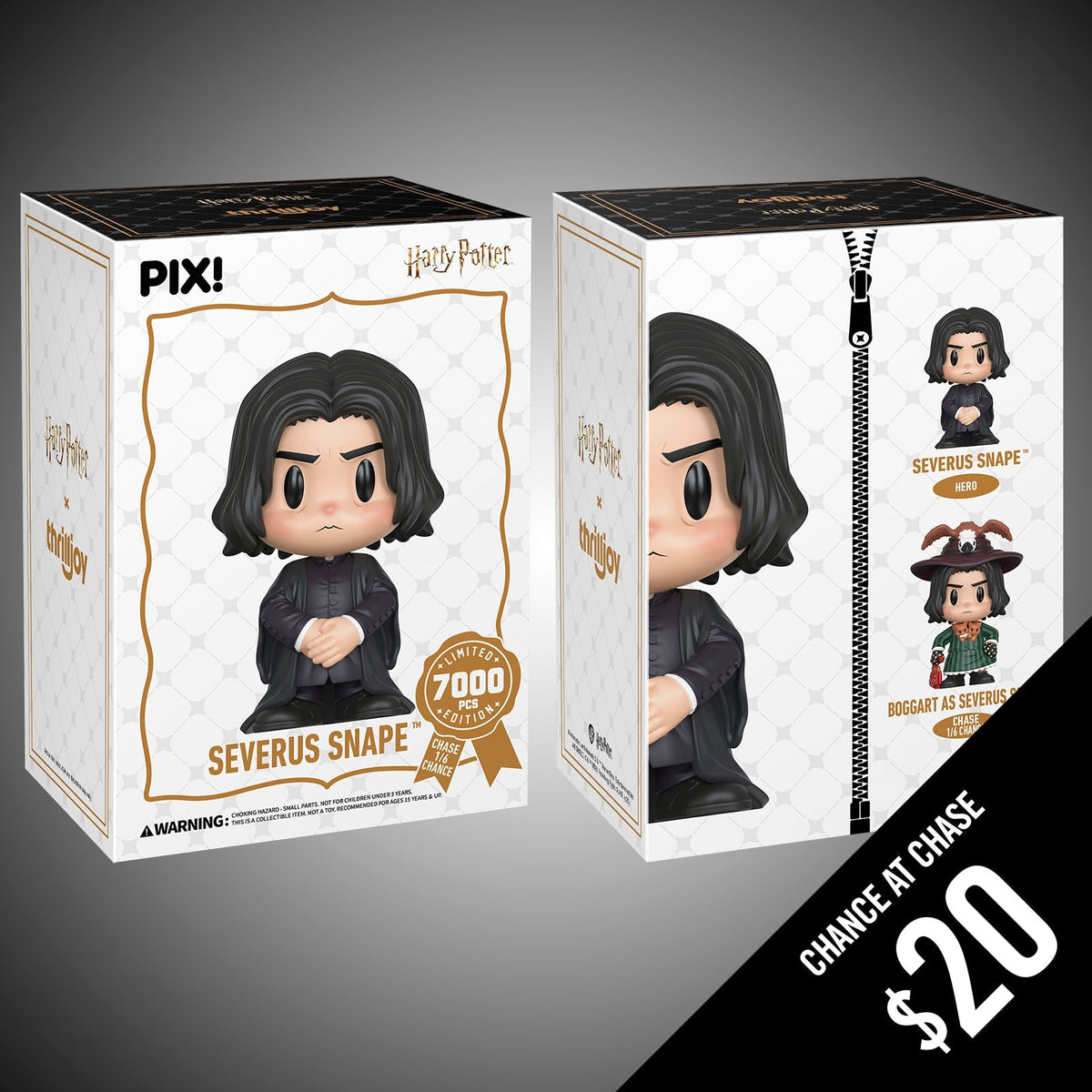 Thrilljoy Harry Potter: Severus Snape (LE7000)