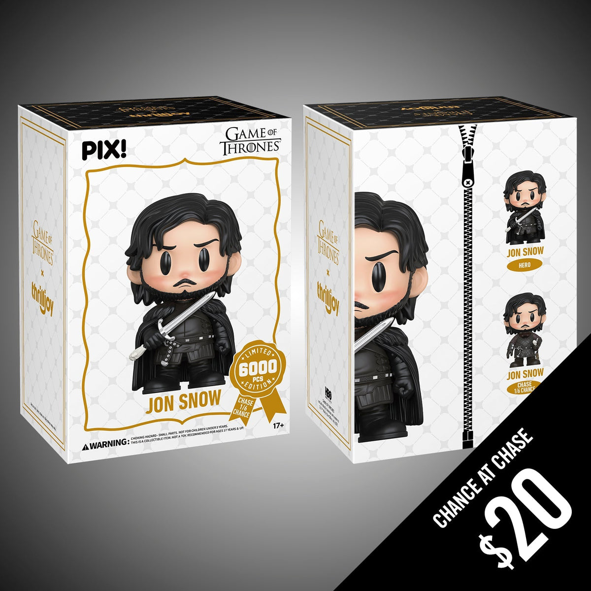 Thrilljoy PIX: Game of Thrones: Jon Snow (LE6000)