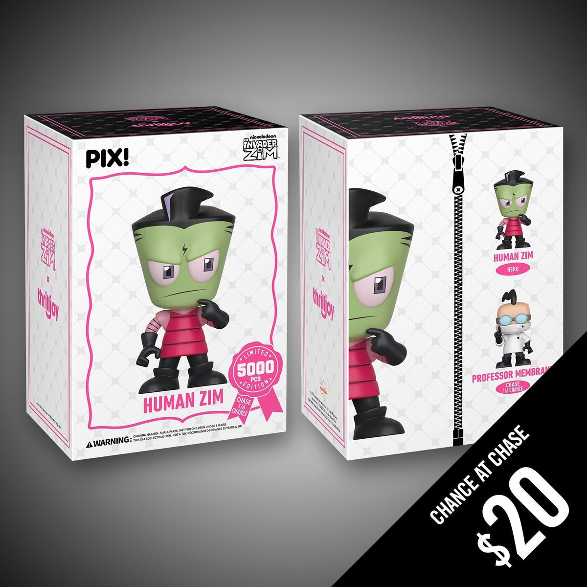 Thrilljoy PIX: Invader Zim: Human Zim  (LE5000)